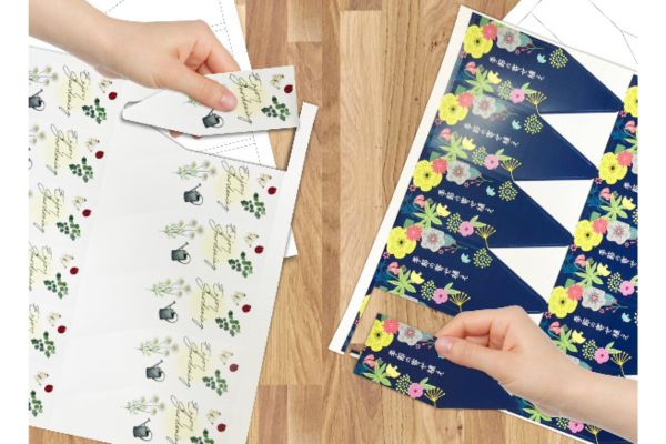 ”さくっとラベル”登場!!~ミシン目入りLIMEXラベルシート~