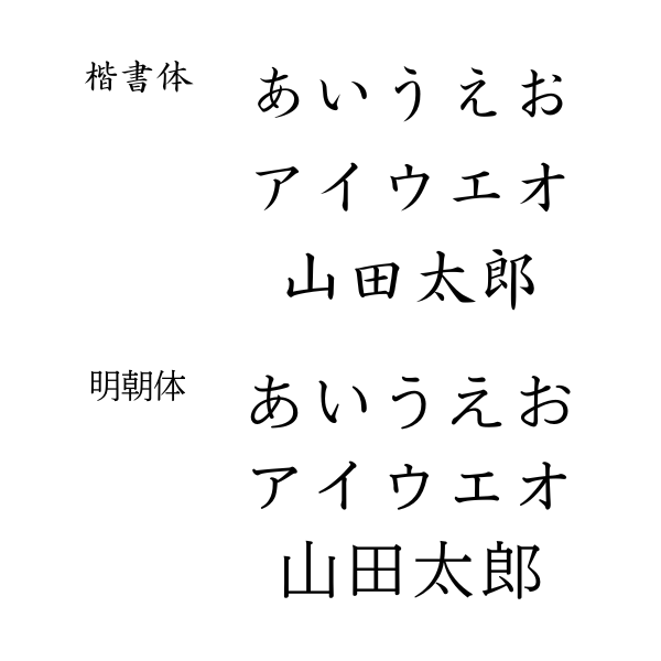 品種名用ゴム印　オリジナル製作